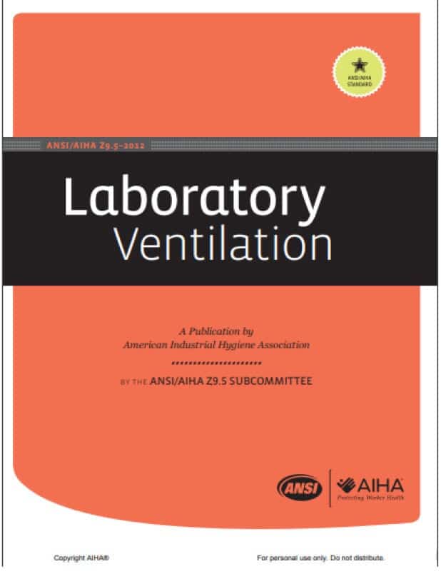 Fume Hood Sash Glass What Do Standards and Specifications Require