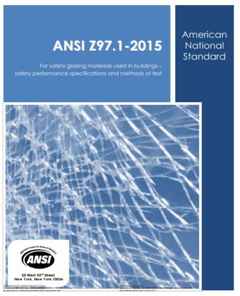 Fume Hood Sash Glass What Do Standards and Specifications Require